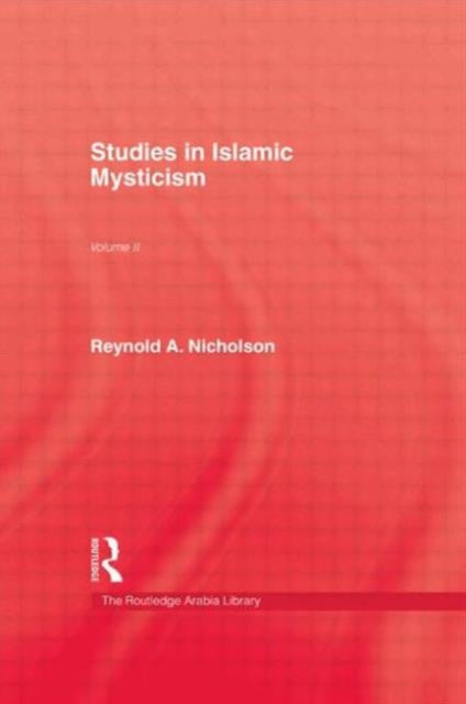 Book cover of: Studies in Islamic Mysticism. By: Nicholson