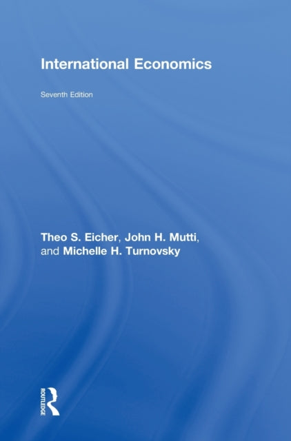 Book cover of: International Economics. By: Theo S. Eicher