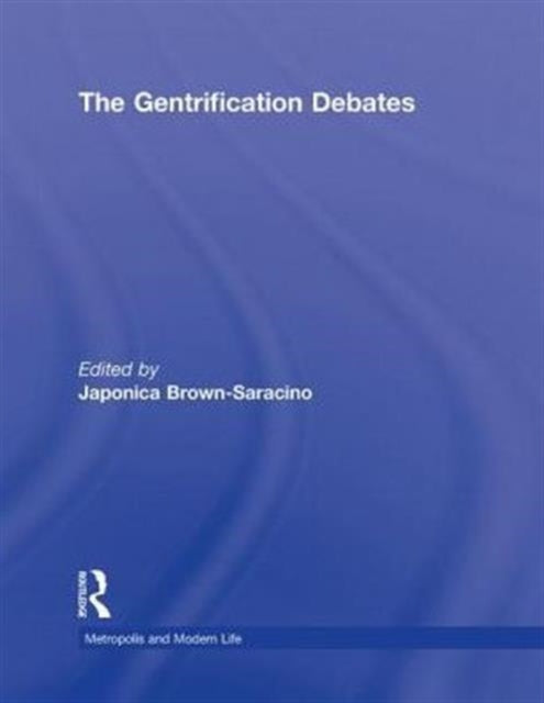 Book cover of: Gentrification Debates