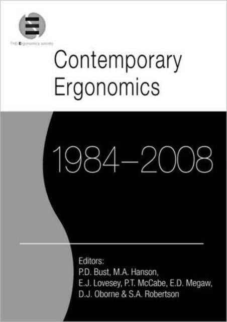 Book cover of: Contemporary Ergonomics 1984-2008