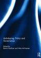 Book cover of: Anti-doping: Policy and Governance. By: Barrie Houlihan
