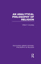 Book cover of: Analytical Philosophy of Religion. By: Willem Frederik Zuurdeeg