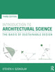 Book cover of: Introduction to Architectural Science. By: Steven V. Szokolay