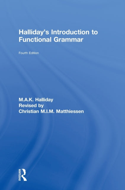 Book cover of: Halliday's Introduction to Functional Grammar. By: John Creasey