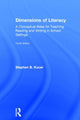 Book cover of: Dimensions of Literacy. By: Stephen B. Kucer