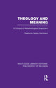 Book cover of: Theology and Meaning. By: Raeburne S. Heimbeck