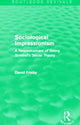 Book cover of: Sociological Impressionism (Routledge Revivals). By: David Frisby