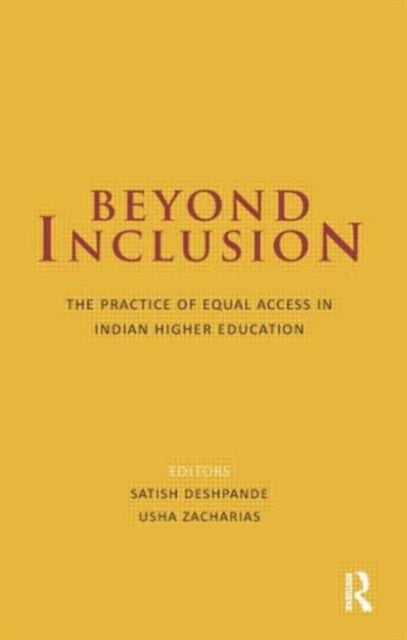 Book cover of: Beyond Inclusion