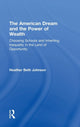 Book cover of: American Dream and the Power of Wealth. By: Heather Beth Johnson