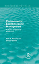 Book cover of: Environmental Economics and Management (Routledge Revivals). By: Finn R. Førsund