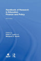 Book cover of: Handbook of Research in Education Finance and Policy. By: Helen F. Ladd