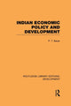 Book cover of: Indian Economic Policy and Development. By: Bauer, P. T.