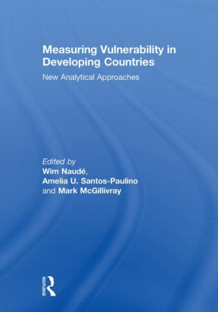 Book cover of: Measuring Vulnerability in Developing Countries. By: Wim Naude