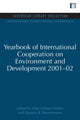 Book cover of: Yearbook of International Cooperation on Environment and Development 2001-02. By: Olav Schram Stokke