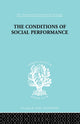 Book cover of: Conditions of Social Performance. By: Cyril Belshaw