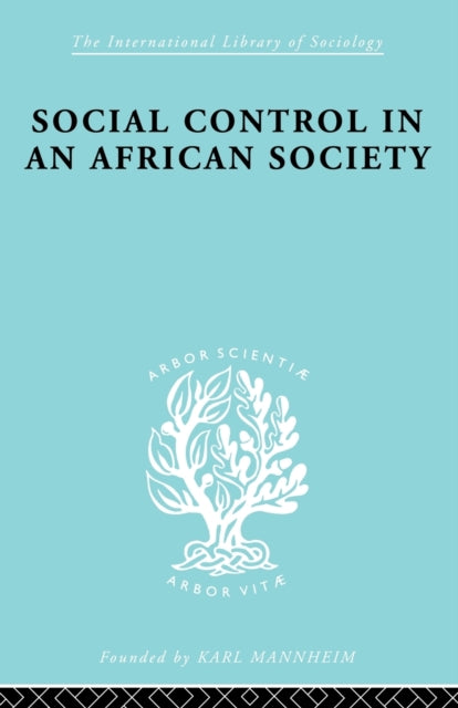 Book cover of: Social Control in an African Society