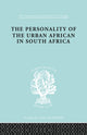 Book cover of: Personality of the Urban African in South Africa. By: C. de Ridder