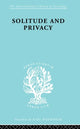Book cover of: Solitude and Privacy. By: Paul Halmos