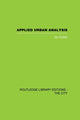 Book cover of: Applied Urban Analysis. By: Ian Cullen