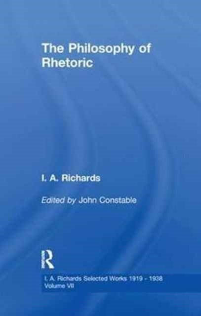 Book cover of: Philosophy of Rhetoric V7