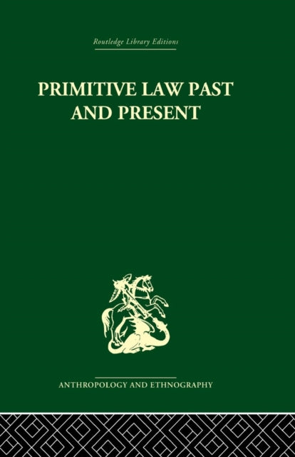 Book cover of: Primitive Law, Past and Present. By: A. S. Diamond
