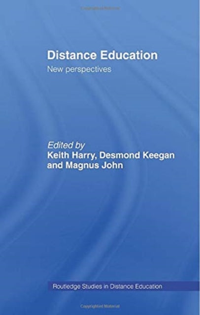 Book cover of: Distance Education: New Perspectives. By: Keith Harry