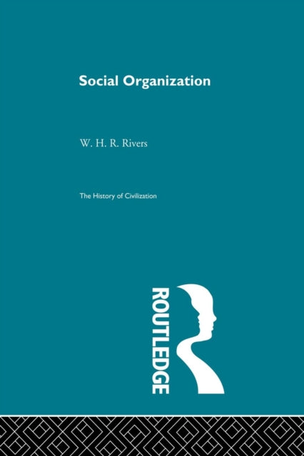 Book cover of: Social Organization. By: W. J. Perry
