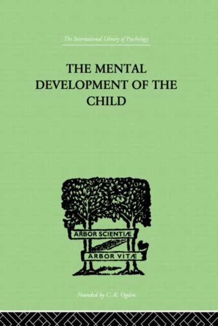 Book cover of: Mental Development of the Child. By: Buhler, Karl, Karl