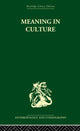 Book cover of: Meaning in Culture. By: F. Allan Hanson