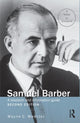 Book cover of: Samuel Barber. By: Wayne C. Wentzel