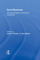 Book cover of: Good Business. By: James O'Toole