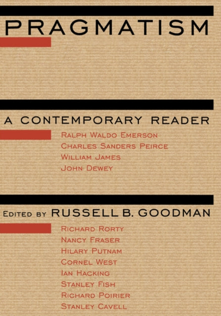 Book cover of: Pragmatism. By: Russell B. Goodman