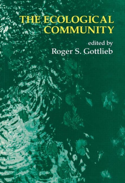 Book cover of: Ecological Community