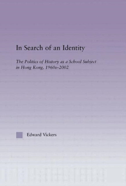 Book cover of: In Search of an Identity. By: Edward Vickers