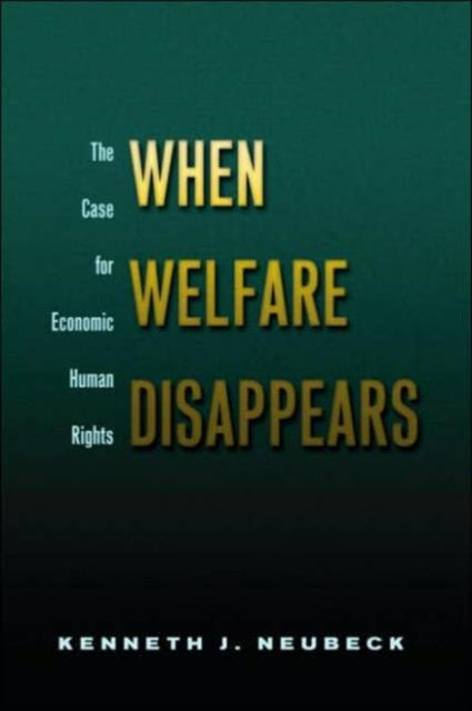 Book cover of: When Welfare Disappears. By: Kenneth J. Neubeck