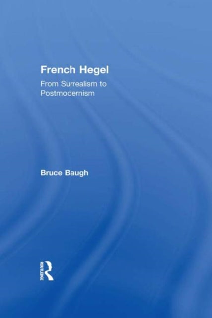Book cover of: French Hegel