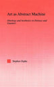 Book cover of: Art as Abstract Machine
