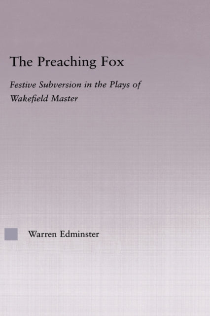 Book cover of: Preaching Fox. By: Warren Edminster