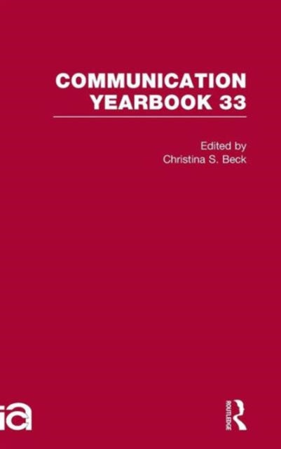 Book cover of: Communication Yearbook 33