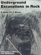 Book cover of: Underground Excavations in Rock. By: E. Hoek