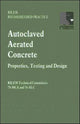 Book cover of: Autoclaved Aerated Concrete - Properties, Testing and Design. By: Rilem Tech Comm