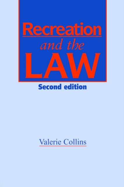 Book cover of: Recreation and the Law