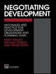 Book cover of: Negotiating Development. By: F. Ennis