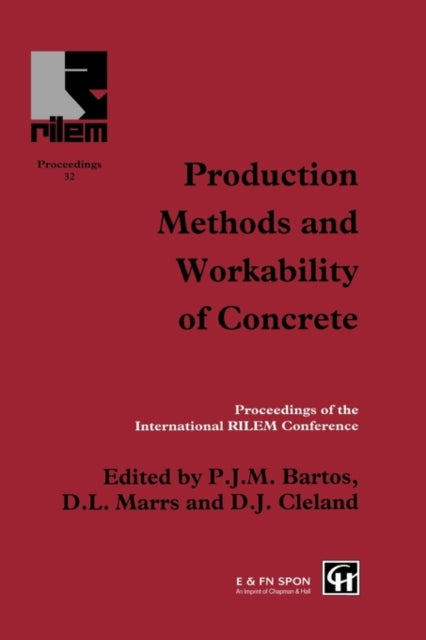 Book cover of: Production Methods and Workability of Concrete