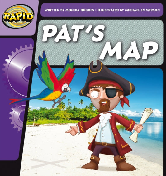 Book cover of: Rapid Phonics Step 1: Pat's Map (Fiction). By: Mónica Hughes