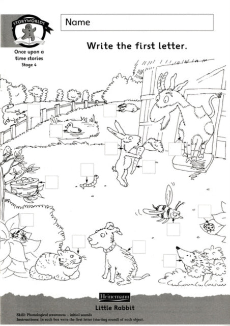 Book cover of: Literacy Edition Storyworlds Stage 4, Once Upon A Time World, Workbook. By: Diana Bentley