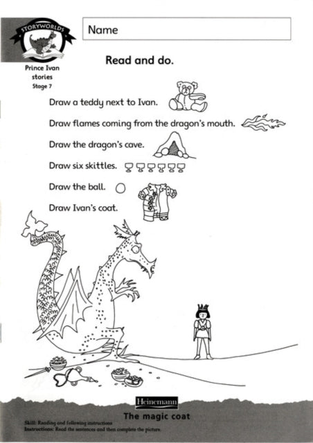 Book cover of: Storyworlds Stage 7, Fantasy World, Workbook (8 Pack)