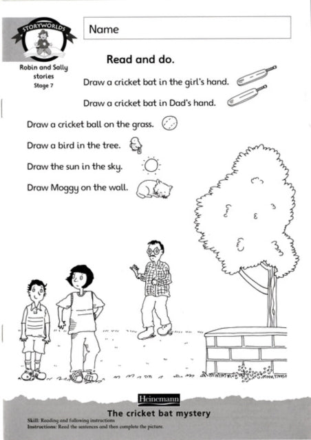 Book cover of: Literacy Edition Storyworlds Stage 7, Animal World, Workbook. By: Diana Bentley