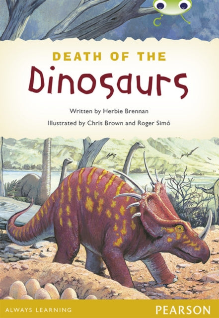Book cover of: Bug Club Pro Guided Y4 Non-fiction The Death of the Dinosaurs