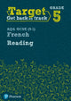 Book cover of: Target Grade 5 Reading AQA GCSE (9-1) French Workbook. By: Genevieve Talon